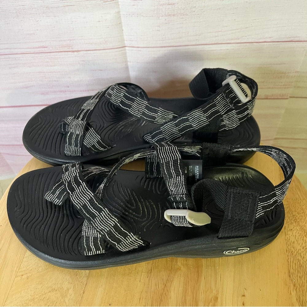 Chaco‎ Black Jaguar Z Volv 2 Vessel Sandals Size 8
